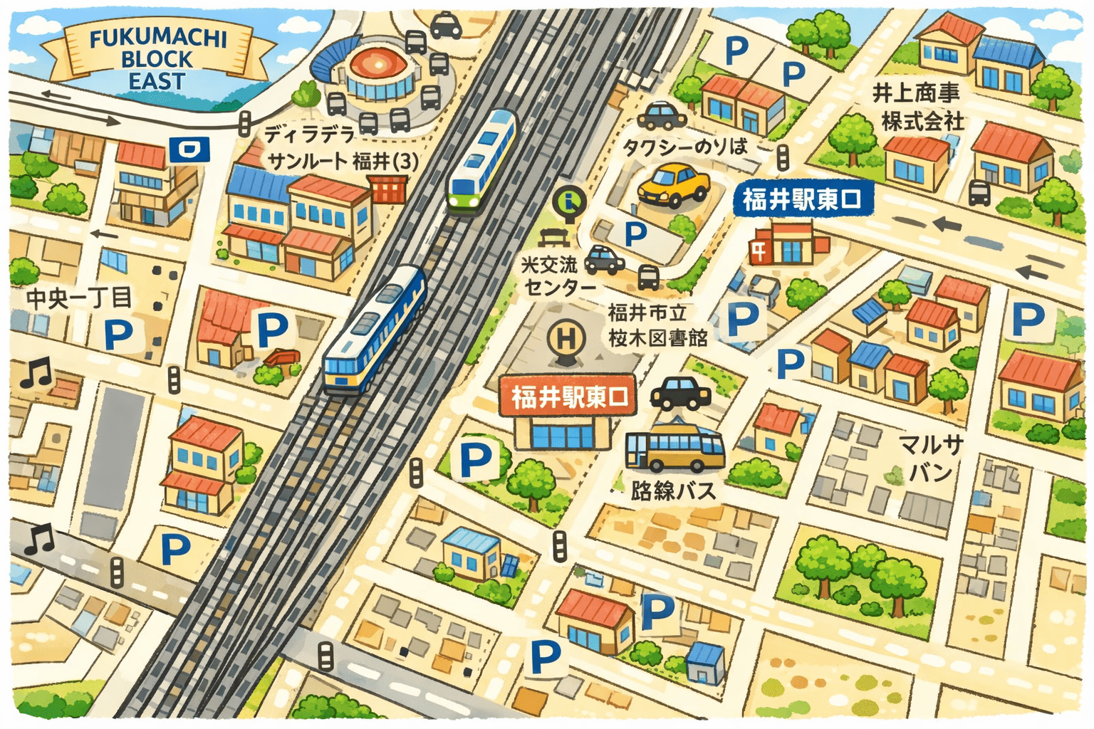 AreaMap（イラスト地図）